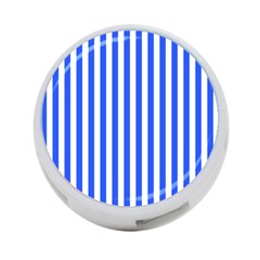 Blue Stripes, Sticker, Stickers 4-port Usb Hub (one Side) by kyorashop23