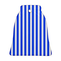 Blue Stripes, Sticker, Stickers Ornament (bell)