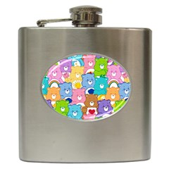 Care Bears, Adorable, Art Hip Flask (6 Oz) by kyorashop23