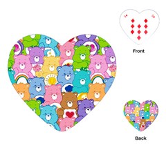 Care Bears, Adorable, Art Playing Cards Single Design (heart)