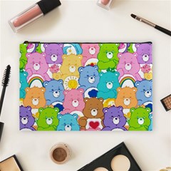 Care Bears, Adorable, Art Cosmetic Bag (large) by kyorashop23