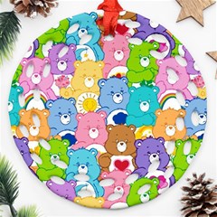 Care Bears, Adorable, Art Ornament (round Filigree) by kyorashop23