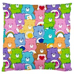 Care Bears, Adorable, Art Large Cushion Case (one Side) by kyorashop23