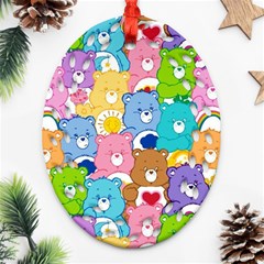 Care Bears, Adorable, Art Ornament (oval Filigree) by kyorashop23