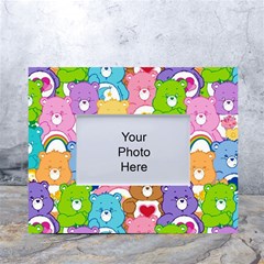 Care Bears, Adorable, Art White Tabletop Photo Frame 4 x6 