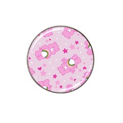 Cheer Bear Pink, Care, Care Bears, Cartoon Hat Clip Ball Marker by kyorashop23