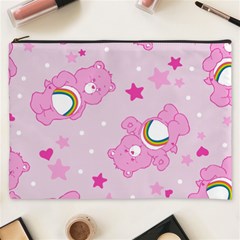 Cheer Bear Pink, Care, Care Bears, Cartoon Cosmetic Bag (xxxl) by kyorashop23