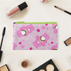 Cheer Bear Pink, Care, Care Bears, Cartoon Cosmetic Bag (xs) by kyorashop23