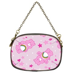 Cheer Bear Pink, Care, Care Bears, Cartoon Chain Purse (two Sides) by kyorashop23