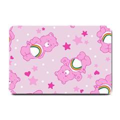 Cheer Bear Pink, Care, Care Bears, Cartoon Small Doormat by kyorashop23