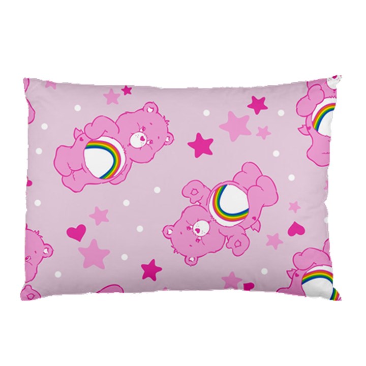 Cheer Bear Pink, Care, Care Bears, Cartoon Pillow Case (Two Sides)