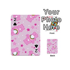 Cheer Bear Pink, Care, Care Bears, Cartoon Playing Cards 54 Designs (mini)