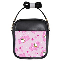 Cheer Bear Pink, Care, Care Bears, Cartoon Girls Sling Bag by kyorashop23