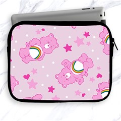 Cheer Bear Pink, Care, Care Bears, Cartoon Apple Ipad 2/3/4 Zipper Cases by kyorashop23