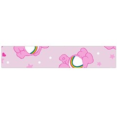 Cheer Bear Pink, Care, Care Bears, Cartoon Large Premium Plush Fleece Scarf 