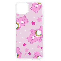 Cheer Bear Pink, Care, Care Bears, Cartoon Iphone 15 Tpu Uv Print Case by kyorashop23