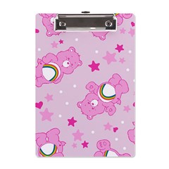 Cheer Bear Pink, Care, Care Bears, Cartoon A5 Acrylic Clipboard by kyorashop23