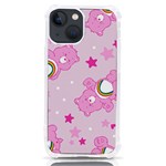 Cheer Bear Pink, Care, Care Bears, Cartoon iPhone 13 mini TPU UV Print Case Front