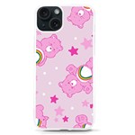 Cheer Bear Pink, Care, Care Bears, Cartoon iPhone 15 TPU UV Print Case Front