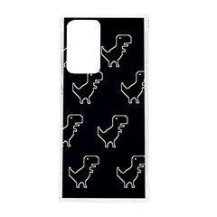 Cute Black, Dinosaur Samsung Galaxy Note 20 Ultra Tpu Uv Case by kyorashop23