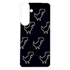 Cute Black, Dinosaur Samsung Galaxy S24 6 2 Inch Tpu Uv Case by kyorashop23