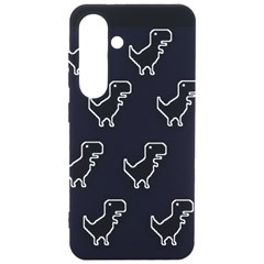 Cute Black, Dinosaur Samsung Galaxy S24 6 2 Inch Black Tpu Uv Case