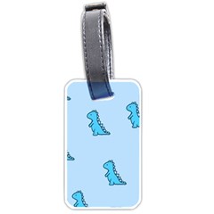 Dinosaur , Cute, Pastel, Luggage Tag (one Side) by kyorashop23