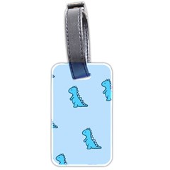 Dinosaur , Cute, Pastel, Luggage Tag (two Sides) by kyorashop23