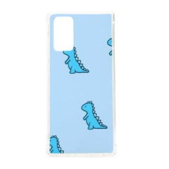 Dinosaur , Cute, Pastel, Samsung Galaxy Note 20 Tpu Uv Case by kyorashop23