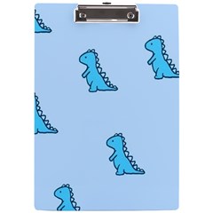 Dinosaur , Cute, Pastel, A4 Acrylic Clipboard by kyorashop23