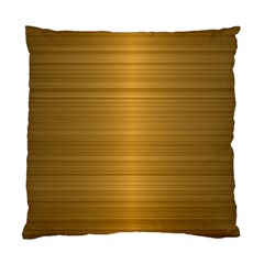 Gold, Desenho, Golden, Metal, Shiny, Standard Cushion Case (two Sides) by kyorashop23