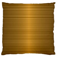 Gold, Desenho, Golden, Metal, Shiny, Large Cushion Case (two Sides) by kyorashop23