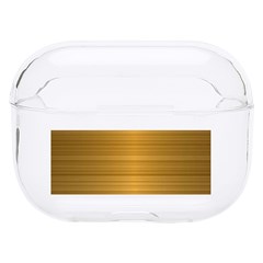 Gold, Desenho, Golden, Metal, Shiny, Hard Pc Airpods Pro Case by kyorashop23