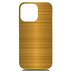 Gold, Desenho, Golden, Metal, Shiny, Iphone 14 Pro Max Black Uv Print Case by kyorashop23