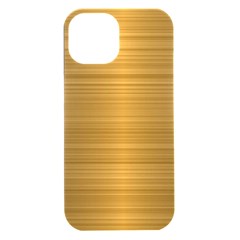 Gold, Desenho, Golden, Metal, Shiny, Iphone 15 Plus Black Uv Print Pc Hardshell Case by kyorashop23