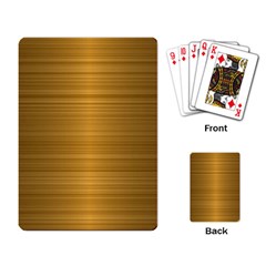 Gold, Desenho, Golden, Metal, Shiny, Playing Cards Single Design (rectangle)