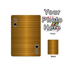 Gold, Desenho, Golden, Metal, Shiny, Playing Cards 54 Designs (mini)