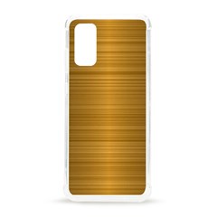 Gold, Desenho, Golden, Metal, Shiny, Samsung Galaxy S20 6 2 Inch Tpu Uv Case by kyorashop23