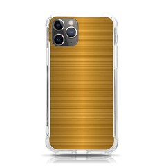 Gold, Desenho, Golden, Metal, Shiny, Iphone 11 Pro 5 8 Inch Tpu Uv Print Case by kyorashop23