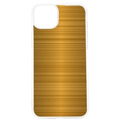 Gold, Desenho, Golden, Metal, Shiny, Iphone 15 Pro Tpu Uv Print Case by kyorashop23