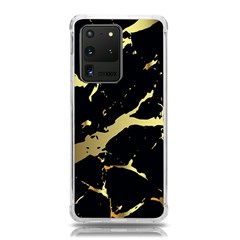 Marble Black, Kiss, Gold, Pretty Samsung Galaxy S20 Ultra 6 9 Inch Tpu Uv Case by kyorashop23