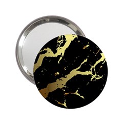 Marble Black, Kiss, Gold, Pretty 2 25  Handbag Mirrors by kyorashop23