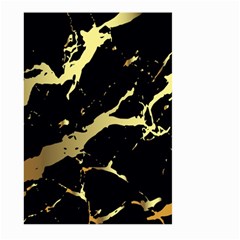 Marble Black, Kiss, Gold, Pretty Large Garden Flag (two Sides) by kyorashop23