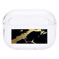 Marble Black, Kiss, Gold, Pretty Hard Pc Airpods Pro Case by kyorashop23