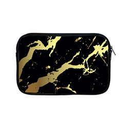 Marble Black, Kiss, Gold, Pretty Apple Macbook Pro 13  Zipper Case by kyorashop23