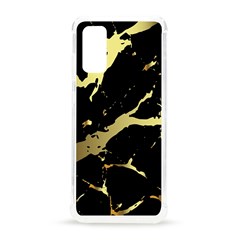 Marble Black, Kiss, Gold, Pretty Samsung Galaxy S20 6 2 Inch Tpu Uv Case by kyorashop23