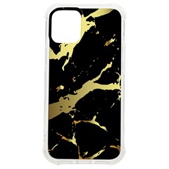 Marble Black, Kiss, Gold, Pretty Iphone 12 Mini Tpu Uv Print Case	 by kyorashop23