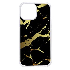 Marble Black, Kiss, Gold, Pretty Iphone 13 Pro Max Tpu Uv Print Case by kyorashop23