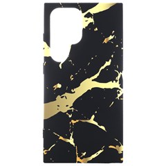 Marble Black, Kiss, Gold, Pretty Samsung Galaxy S24 Ultra 6 9 Inch Black Tpu Uv Case by kyorashop23