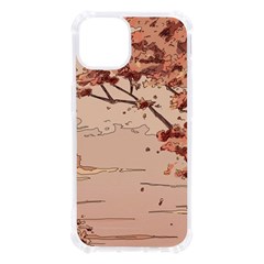 Pastel Nature , Art, Blue, Cute, Nature, Pink Iphone 13 Tpu Uv Print Case by kyorashop23